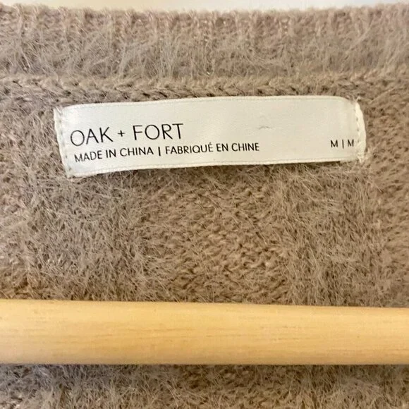 SOLD Oak + Fort Textured Knit Sweater (M) - Picture 4 of 5
